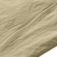 thumbnail image 6 of Mens Water Resistant Vests Outerwear Windproof Lightweight Softshell Vests Sports Sleeveless Jacket for Golf Hiking Fishing Running Size 4XL Khaki-C, 6 of 9