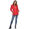 thumbnail image 4 of White Mark Manteau Matelassé pour Femmes, 4 of 6