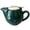 ceramic teapot dark green, variant on Small Ceramic Teapot With Stainless Steel Infuser For Loose Tea And Blooming Tea, Heat Resistant Ceramic Tea Pot And Tea Kettle, Perfect Tea Maker, Teapot 350ml/12.0oz