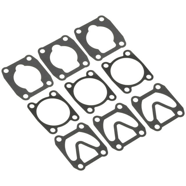 Unique Bargains Kit de Plaque de Valve de Compresseur d'Air Pad, 3 Ensembles de Pièces de Rechange en Papier pour Compresseur