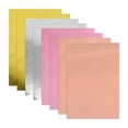 thumbnail image 1 of 8 hojas de cartulina metalizada, papel de aluminio para manualidades para invitaciones, creación de tarjetas, carteles y decoraciones de letras., 1 of 9