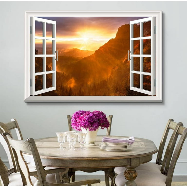 Mountains 3D Wall Art