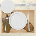 thumbnail image 3 of Ambesonne Animal Place Mats Set of 4, Engraving Horse Head, Standard Size, Brown and Sand Brown, 3 of 6