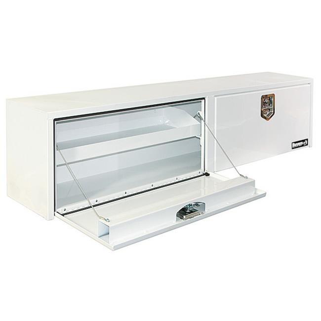 T Handle Toolbox for 96 in. Topsider White Steel Double Door