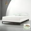 Zinus Spa Sensations Dual-Layer 4" Memory Foam Mattress Topper, Twin XL