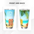 thumbnail image 3 of Beach Gifts for Women Friends, Beach Themed Tumbler Summer Ocean Cups 20 OZ, 3 of 6