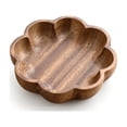thumbnail image 2 of Viflosae Wooden Serving Tray for Living Room Coffee Table Snack Fruit Storage and Organization, 2 of 7