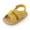 Yellow, variant on Baby Girls Boys Sandals Soft Sole Anti-slip Crib Shoes Toddler Pu Leather Flower Soft Rubber Sole Dress Flats First Walker Shoes