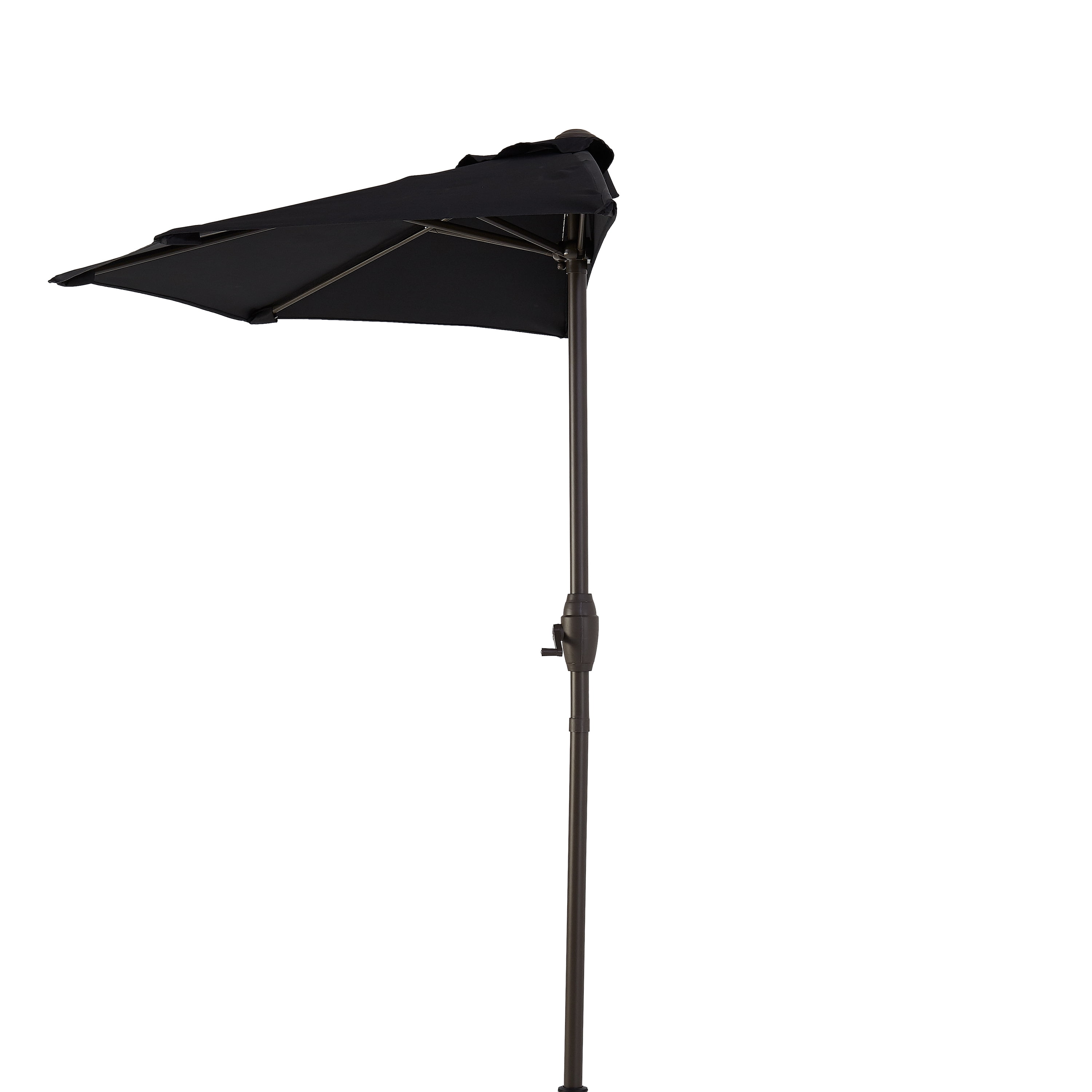 Details about   Mainstays Hillwood 7" Half-Round Patio Umbrella 