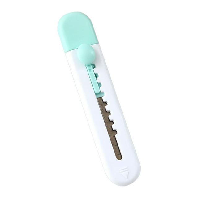 Eewia Cutter Clearance, Cute Box Cutter Retractable Mini Art Cutter Cloud Fruits Animal Pattern Kawaii Utility Portable Letter Opener for Cutting Envelopes Paper Bags Express Unpacking Cutting