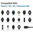 thumbnail image 4 of KOMI for Garmin Forerunner245 935 945 Charging cable Approach 60 Watch charger, 4 of 5