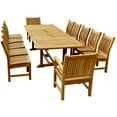 thumbnail image 1 of Teak Valencia Sahara 13-Pieces Rectangular Dining Set, 1 of 2