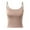 Rose Gold, variant on Women's Casual Round Neck Tank Top Sleeveless Summer Basic Stretch Comfortable Blouse Tee Shirt For Daily Wear With Jeans