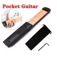 thumbnail image 2 of Portable 6String Pocket Guitar 6 Frets Neck Guitar Chord Trainer Finger Practice 6 Fret Pocket Guitar, 2 of 4