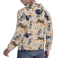 thumbnail image 6 of Daiia Butterflies for Men's Fashion Hoodies & Sweatshirts with Kangaroo Pocket Hooded Sweatshirt Breathable & Moisture Wicking-3X-Large, 6 of 7