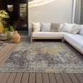 thumbnail image 6 of Addison Rugs Chantille Indoor/Outdoor Transitional Abstract Mocha Washable Rectangle Rug, 10' x 14', 6 of 6