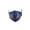 Frida Butterfly - Blue, variant on Socksmith Fun Designed Masks - One Size Fits All (Guitars - Black, 1-Pack)