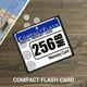 thumbnail image 5 of Tarjeta de Memoria Flash Compacta de 256 MB para CáMara, MáQuina de Publicidad, Tarjeta de Computadora Industrial, 5 of 5