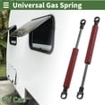 thumbnail image 2 of Unique Bargains 200mm/7.87" Gas Struts 4lb/20N/2kg Gas Springs Red Carbon Steel 2 Pcs, 2 of 7