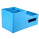 thumbnail image 5 of Kit Organizador de Escritorio con Portalápices Engrapadora y Archivador Deli Rio 3pz Azul, 5 of 6