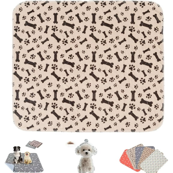 Puppy Pad Pheromone Pee Pads for Dogs, Washable Reusable Puppy Pads with Pheromones Super Absorbent 4-Layer Leakproof, Chew-Resistant Non-Slip Training Pads Training Pads for Home & Travel