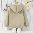 Raincoat Toddler Baby Shirt Solid Jacket Long Sleeve Boys Hoodie Coat
