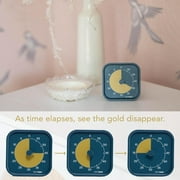 Time Timer MOD Home Edition — 60 Minute Kids Visual Timer Study Tool (Metallic Midnight)