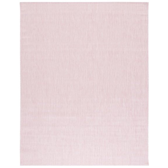 Safavieh Courtyard Mitre Geometric Indoor/Outdoor Area Rug, Soft Pink, 8' x 10'