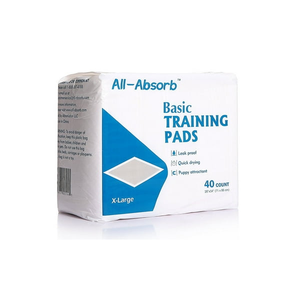 Basic Training Pads, 28"x34", 40 ct