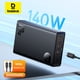 thumbnail image 2 of Cargador de batería portátil Baseus 140W Power Bank 24000mAh de carga rápida 3 puertos de salida para iPhone 16 Pro Max Notebook Tablet, 2 of 5