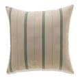 thumbnail image 1 of Beige With Blue French Stripe And Polyester Insert Pillow, 1 of 1