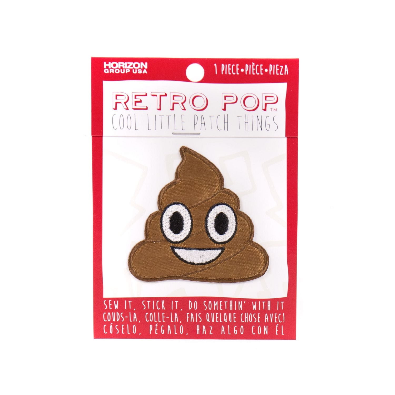 Retro Pop Chocolate Ice Cream Patch by Horizon Group Usa