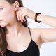 thumbnail image 1 of unbranded Resina Geométrica Marrón Con Cuadrado Para Mujer Accesorio Diario, 1 of 7