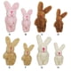thumbnail image 4 of Toystoory Mini conejos articulados, Adorable, resistente al desgaste, práctico conejito de peluche, exquisito colgante, muñeco de peluche, Kits de decoración para fiestas Marrón 4.5 cm, 4 of 6