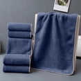 thumbnail image 7 of ufehgfjh Towels for Bathroom Hand Towels for Bathroom Solid Color Cottons Towel Household Absorbent Adult Face Towel Soft Lightweight Durable for Home and Pool and Beach, 7 of 7
