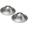 Silver Nursing Pads - Nipple Shields for Nursing Newborn - Newborn Essentials Must Haves - Soothe Your Nursing Nipples - The Original Silver Nursing Cups - 925 Silver (XL)