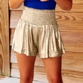 thumbnail image 2 of Shorts for Women European And American New Casual Sports Women's Pants Loose Elastic Waist Hanging Feeling Shorts, 2 of 4