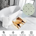 thumbnail image 3 of Dog Polyester Non-Slip Machine Washable Outdoor Floor Rug Chair Rugs Bath Rugs, 3 of 6