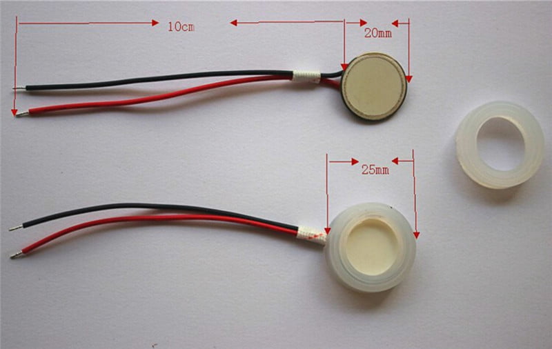 1pcs D20mm Ultrasonic Atomizing Transducer Mist Maker Ceramic Humidifier ES 