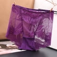 thumbnail image 2 of Sngxgn Womens Underwear High Waist Cotton Underwear Soft Underwear Super Stretchy Briefs Full Coverage Panties Women(Purple,L), 2 of 3