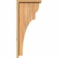 thumbnail image 3 of 5 1/2"W x 12"D x 28"H Yorktown Smooth Corbel w/Backplate, Western Red Cedar, 3 of 9