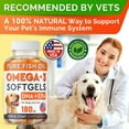 thumbnail image 4 of StrellaLab Premium Pills with Omega 3 & Fish Oil for Dogs (180 Ct) - No Fishy Smell Softgels - EPA + DHA Fatty Acids Reduce Shedding & Itching - Supports Joints, Brain, Heart & Overall Health - USA, 4 of 7