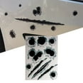 thumbnail image 6 of Shenmeida Stickers Car Decals Bullet Holes Scars 3D Sticker Scratches Tattoo Car Accessories Decoration Waterproof Trucks Vehicle Fade Funny Horrifying 11.5 x8.5 4Pcs/set, 6 of 10