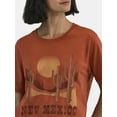 thumbnail image 4 of Time and Tru New Mexico Women's Graphic Tee, Sizes XS-XXXL, 4 of 5