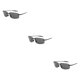 thumbnail image 2 of Minnieouse Gafas de sol deportivas para PC con protección solar de amplia aplicación antiradiación Gafas de sol sin marco de moda Piezas grises Type1 NO1, 2 of 6