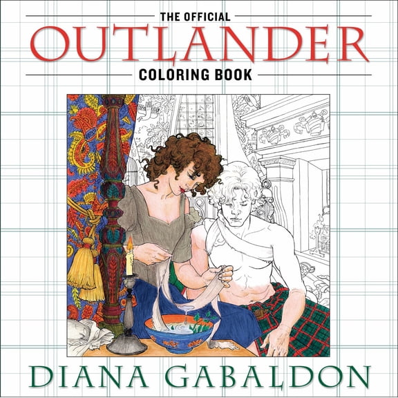 The Official Outlander Coloring Book: An Adult Coloring Book, 96 pages (Paperback)