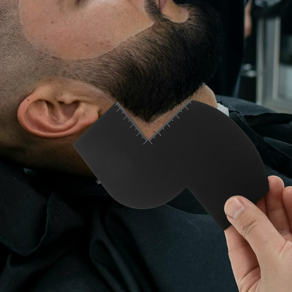 LULULION 2Set Beard Styling Guide Precision Measurement Tool for Men at Home Use