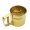 Golden, variant on Stainless Steel Fine Mesh Sieve Flour Sifter Flour Cup Sifte A unique gifts for baking enthusiasts(Silver)
