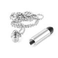 thumbnail image 4 of 2 Piezas Collar Colgante de Acero Inoxidable Joyería de Cremación Ceniza de Urna Sunnimix joyería de cremación, 4 of 8