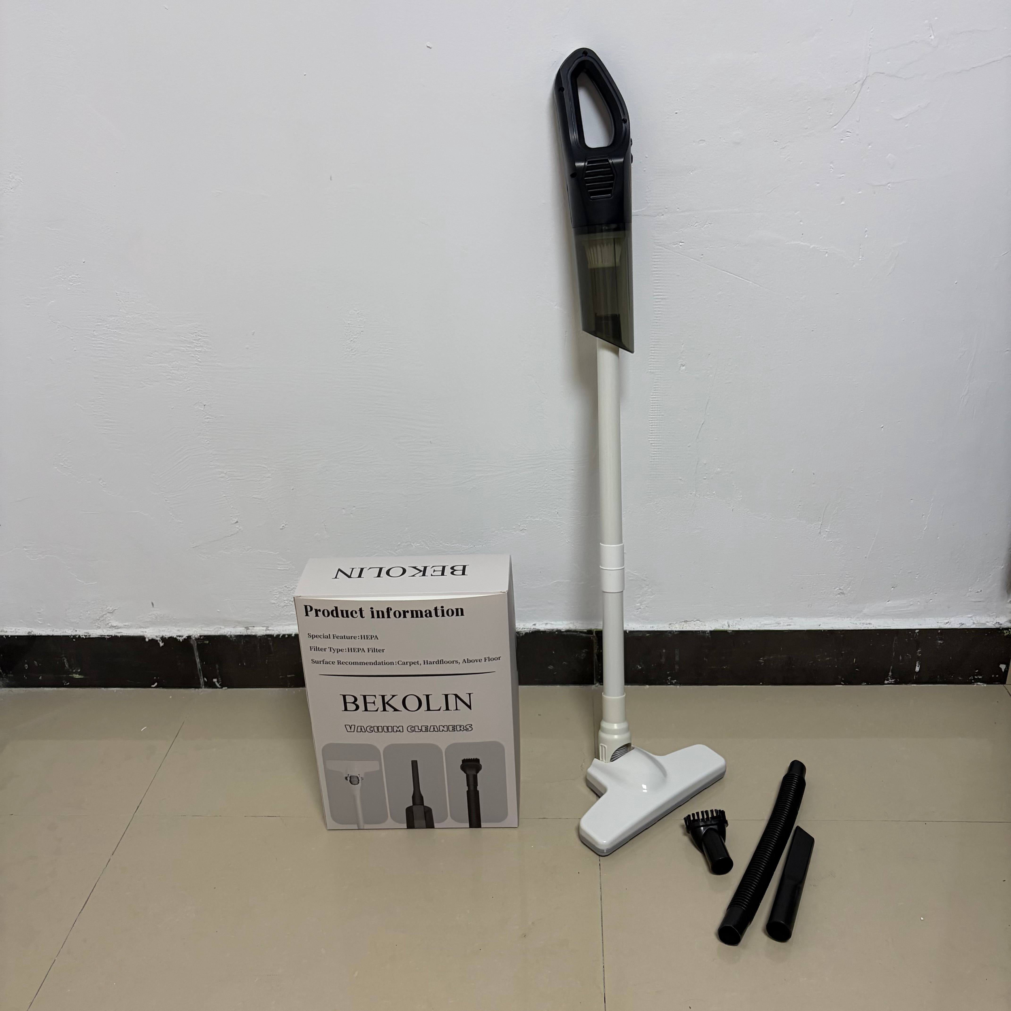 BEKOLIN Vacuum cleaners, Bagless Vacuum for Carpet and Hard Floor Cleaning